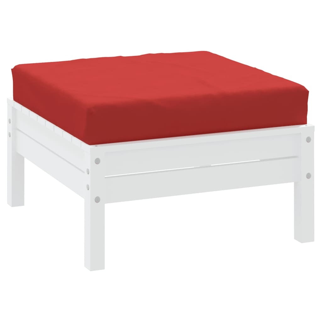 Pallet Cushion Red Oxford Fabric