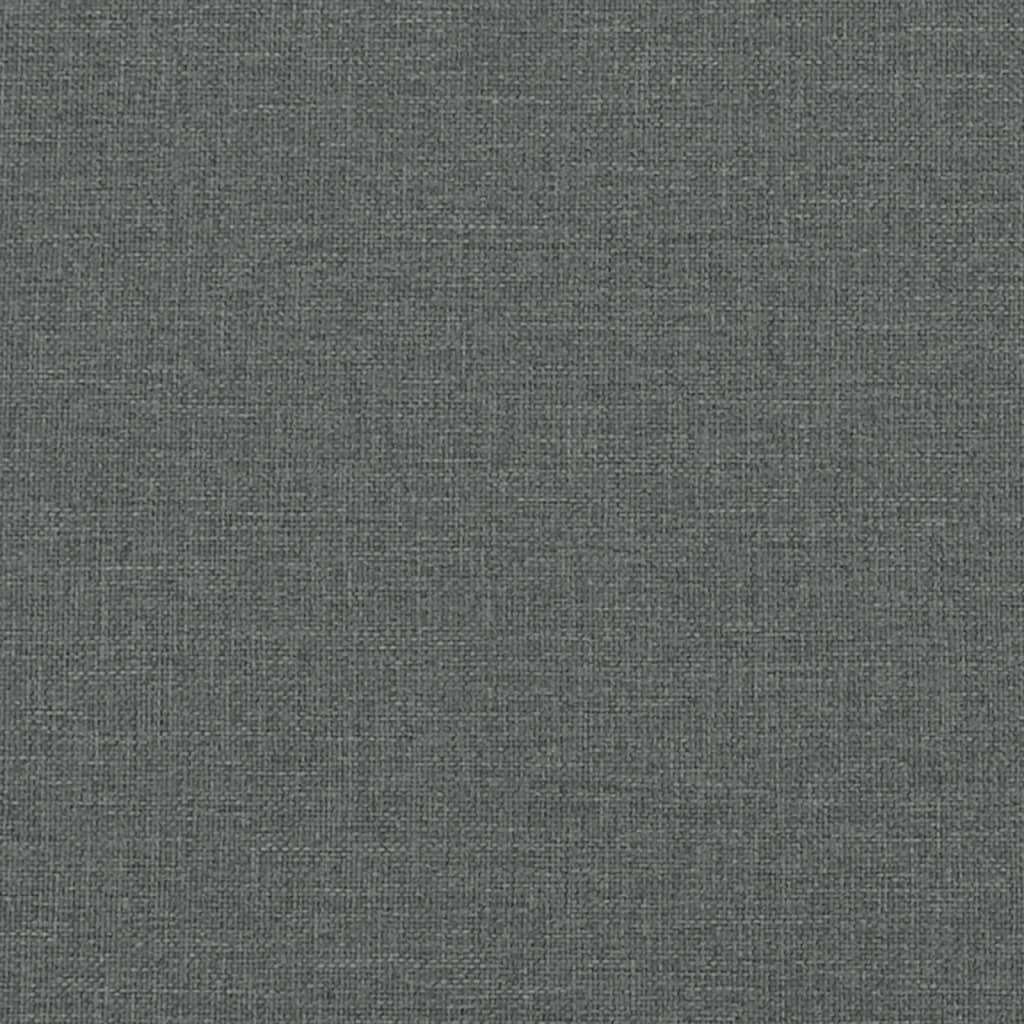 Massage Recliner Chair Dark Grey Fabric