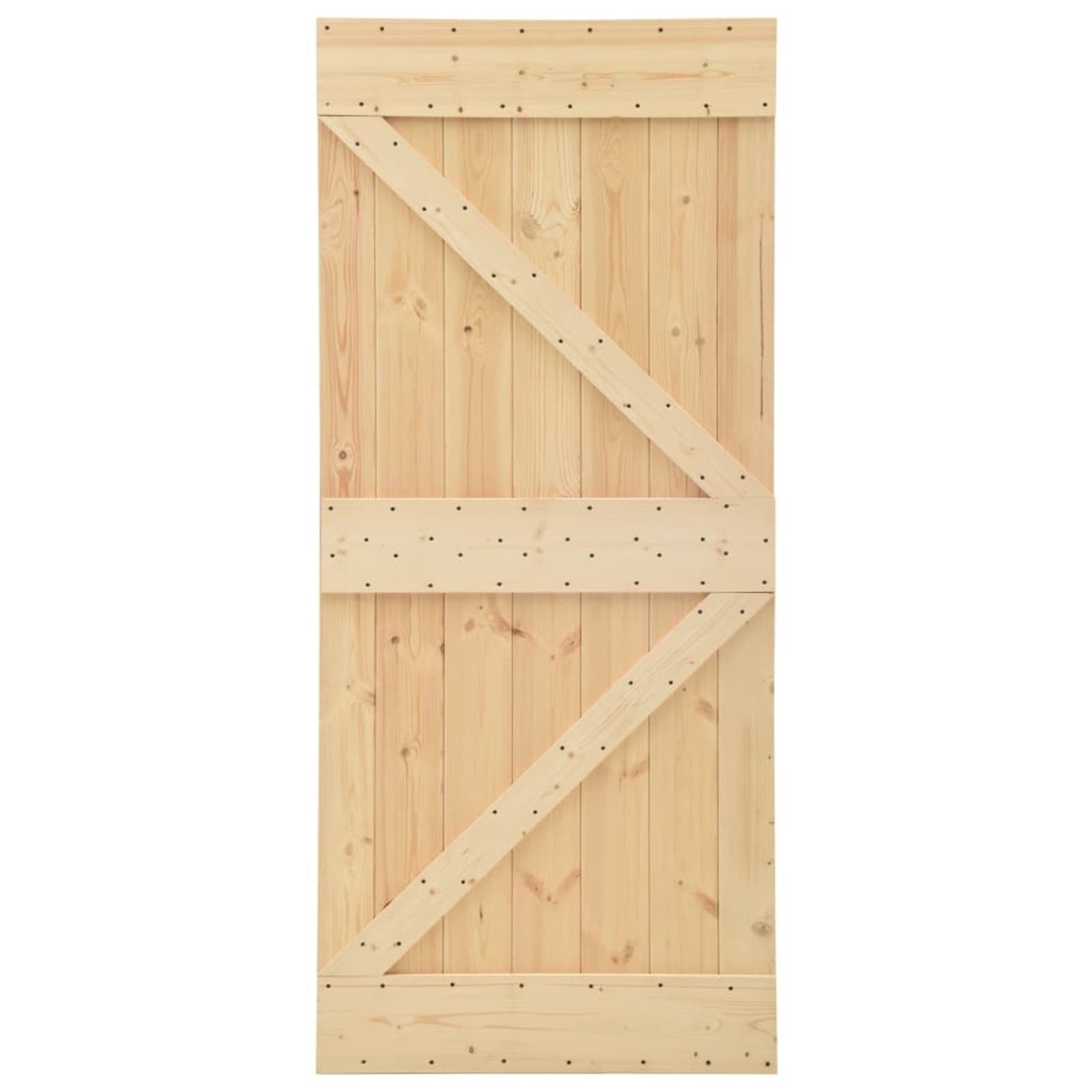 | Door | NARVIK Natural 31.50 x 82.68 in Solid Pine Wood