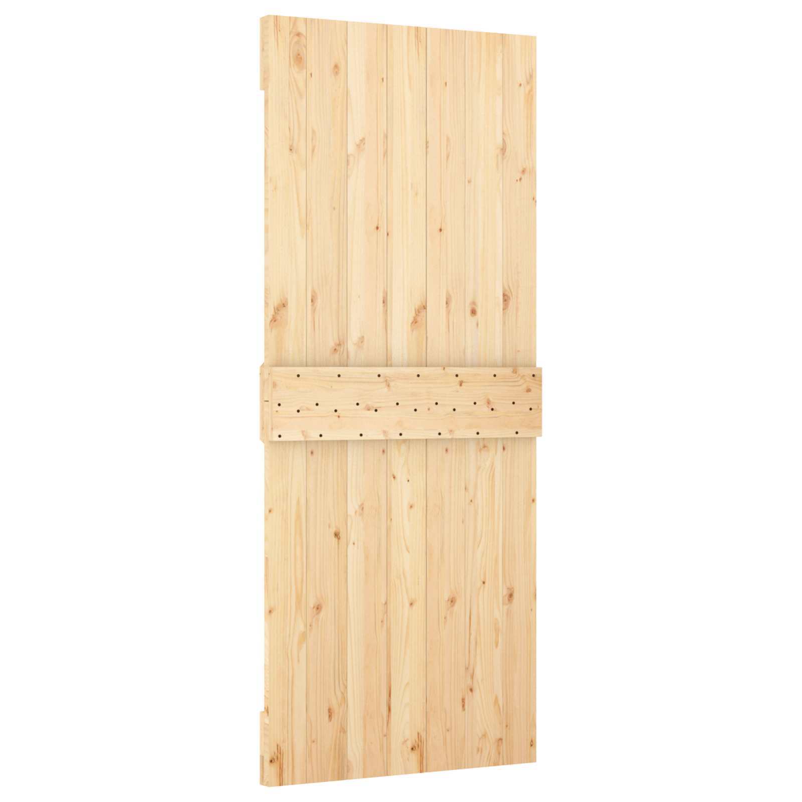 | Door | NARVIK Natural 33.46 x 82.68 in Solid Pine Wood