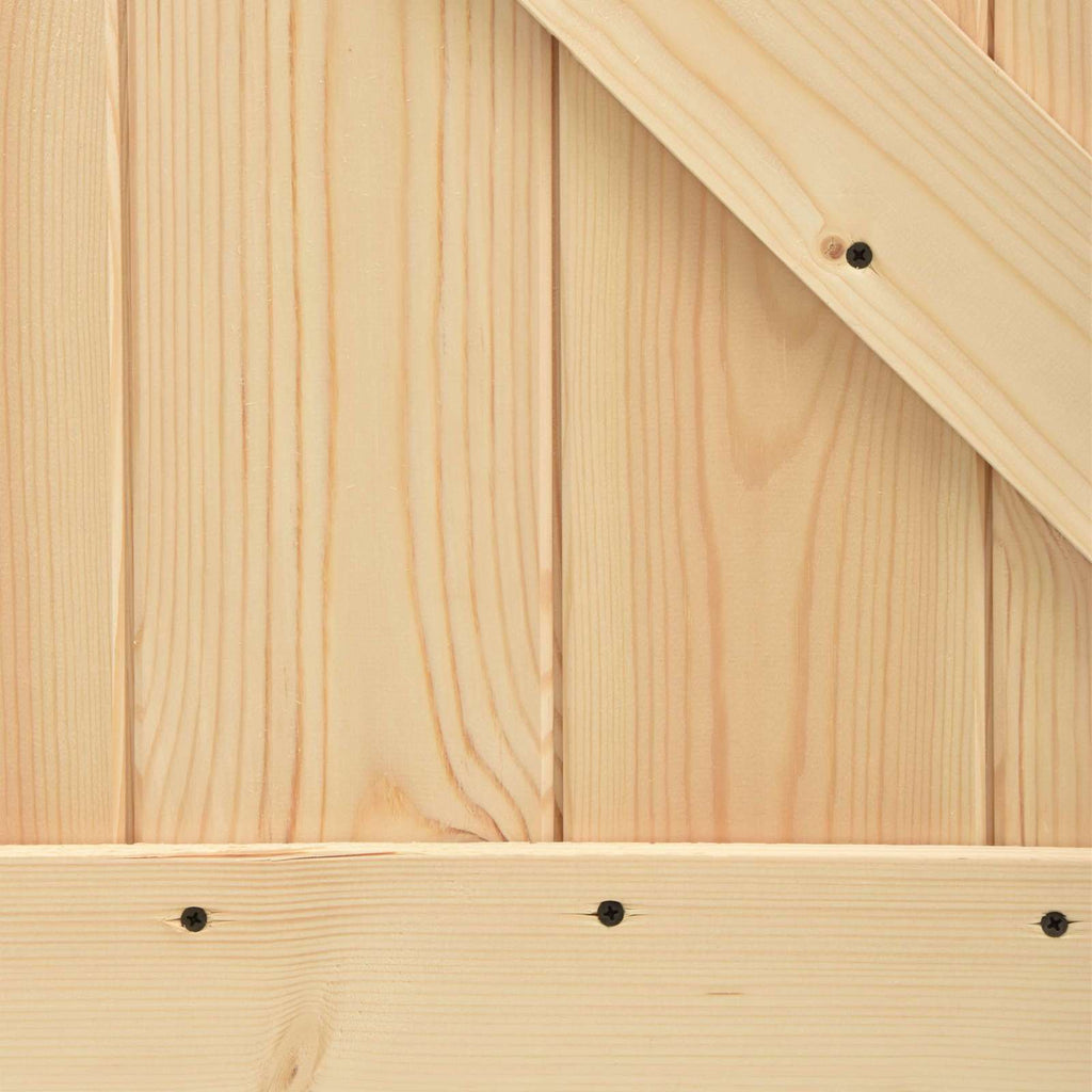 | Door | NARVIK Natural 33.46 x 82.68 in Solid Pine Wood