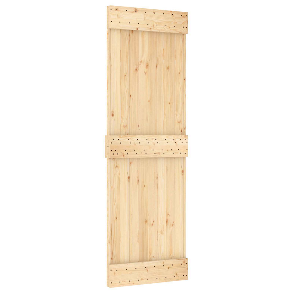| Door | NARVIK Natural 27.56 x 82.68 in Solid Pine Wood