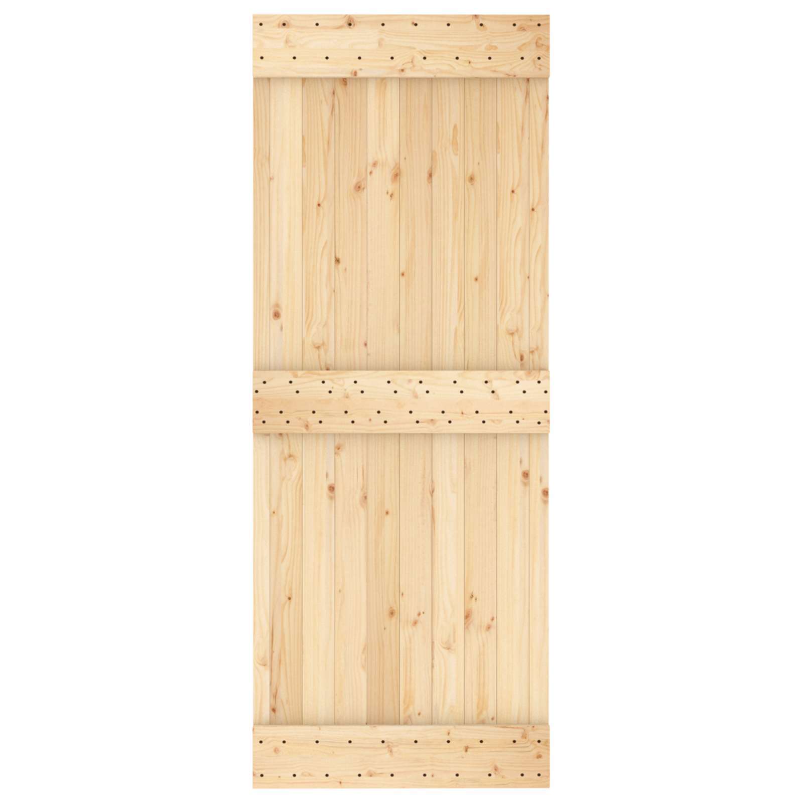 | Door | NARVIK Natural 31.50 x 82.68 in Solid Pine Wood