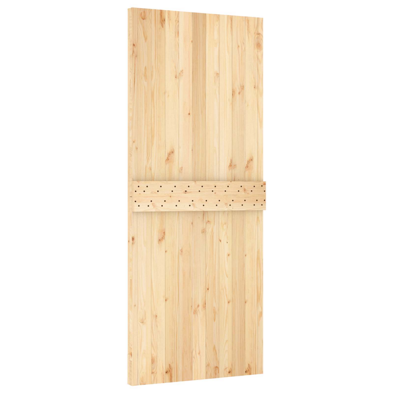 | Door | NARVIK Natural 33.46 x 82.68 in Solid Pine Wood