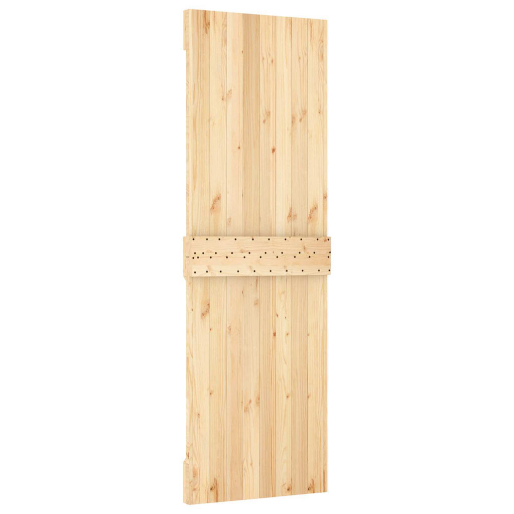 | Door | NARVIK Natural 27.56 x 82.68 in Solid Pine Wood
