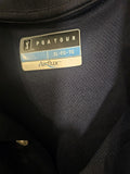 T-Shirt TOUR AirfluxPolo Shirt Men XL Blue Performance Quick Dry Short Sleeve