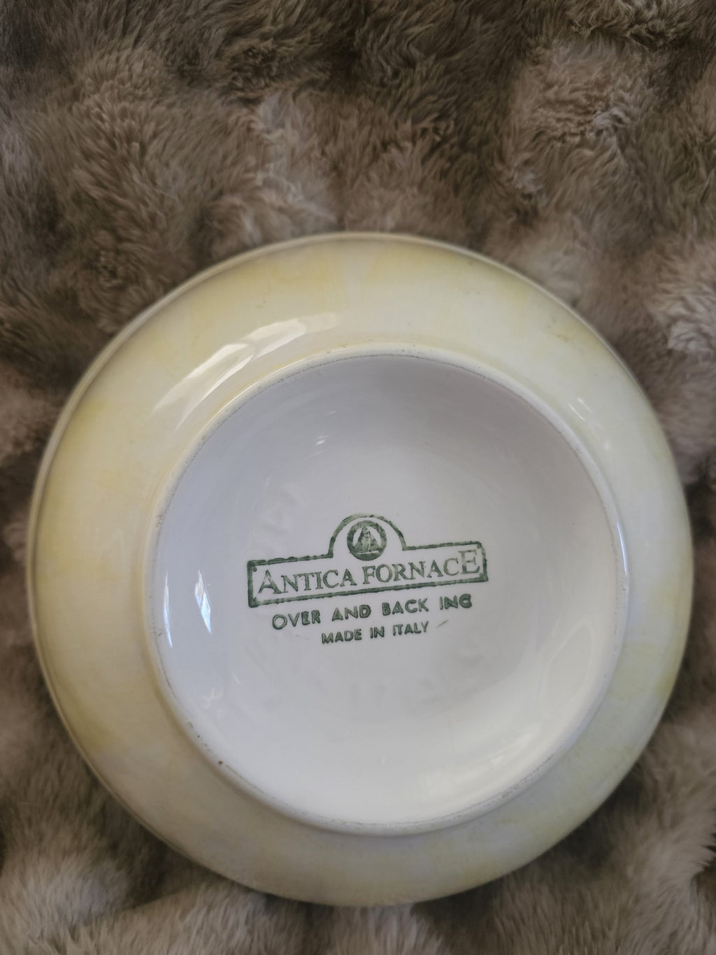 Italian Antica Fornace Large Bowl Serving or Decorative