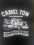 T-Shirt Men's Black logo Camel Tow T shirt XL