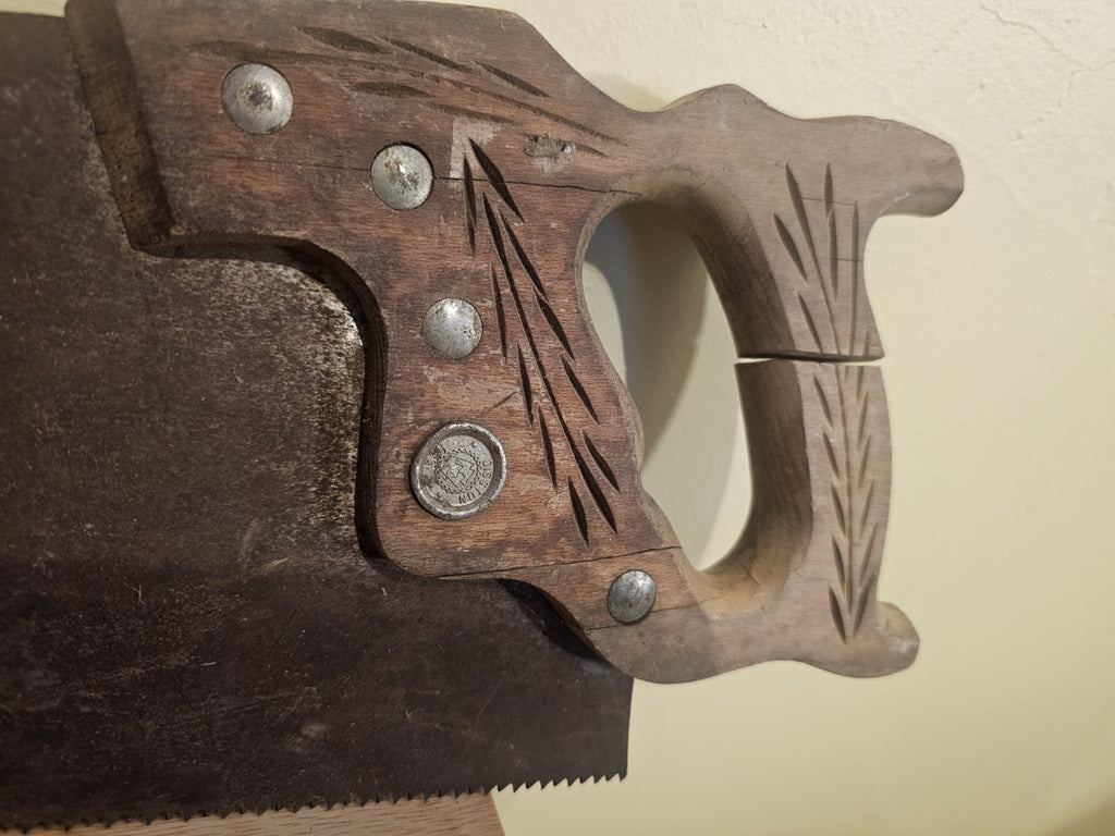 Vintage Henry Disston & Sons  Hand Saw 26”