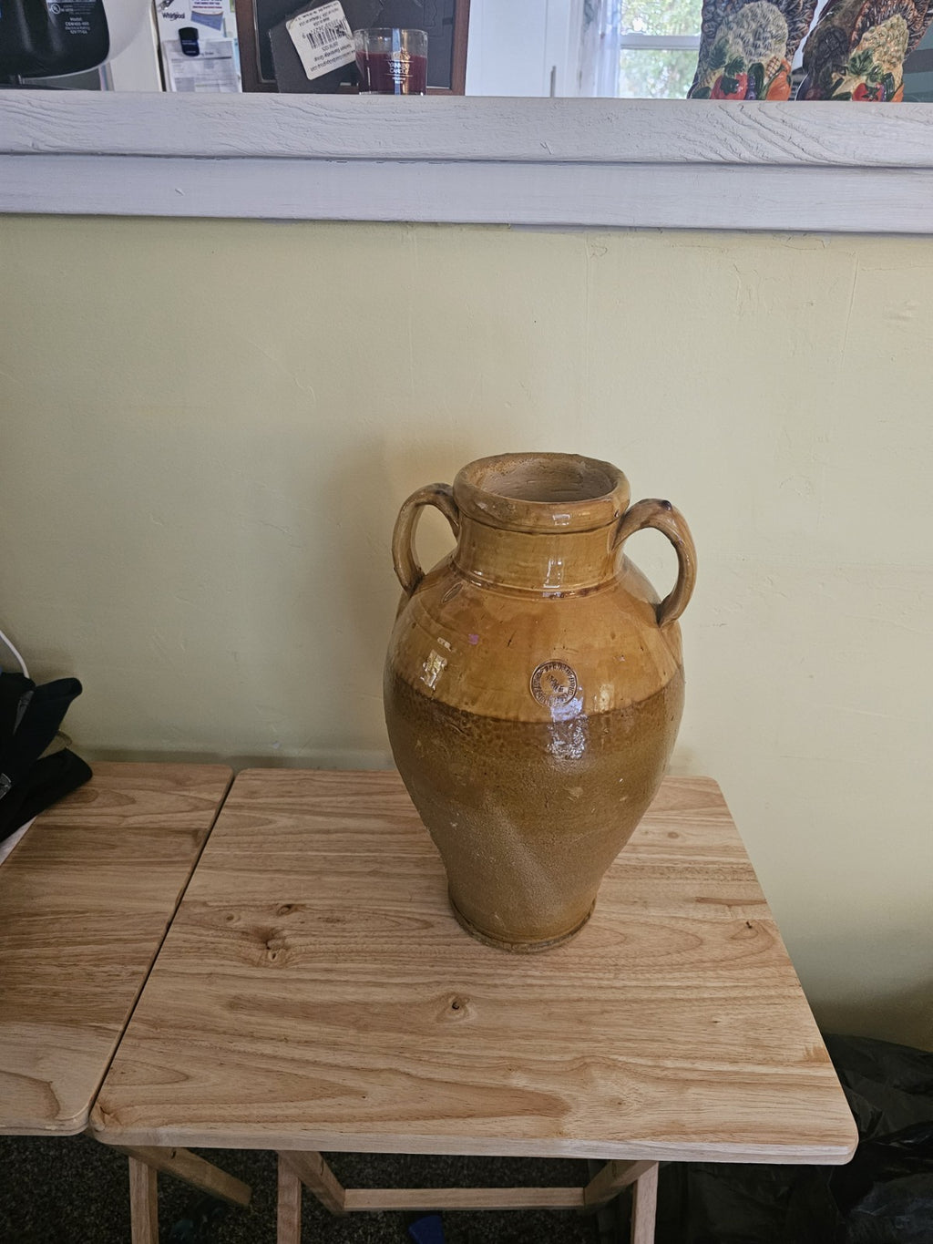 Italian Antique olive jar or an amphora ORGINAL CONDITION