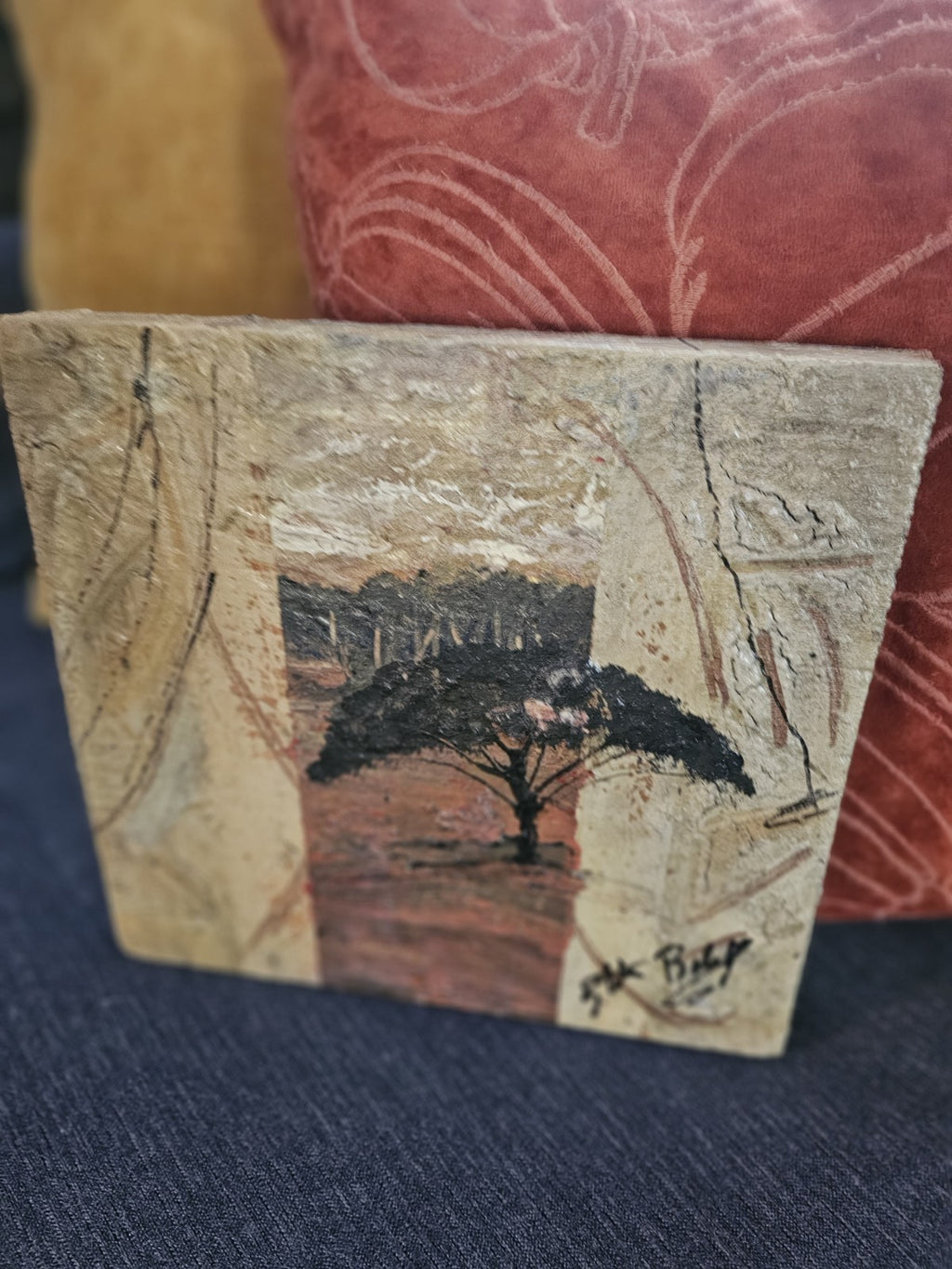 Vintage Hand painted set of pictures