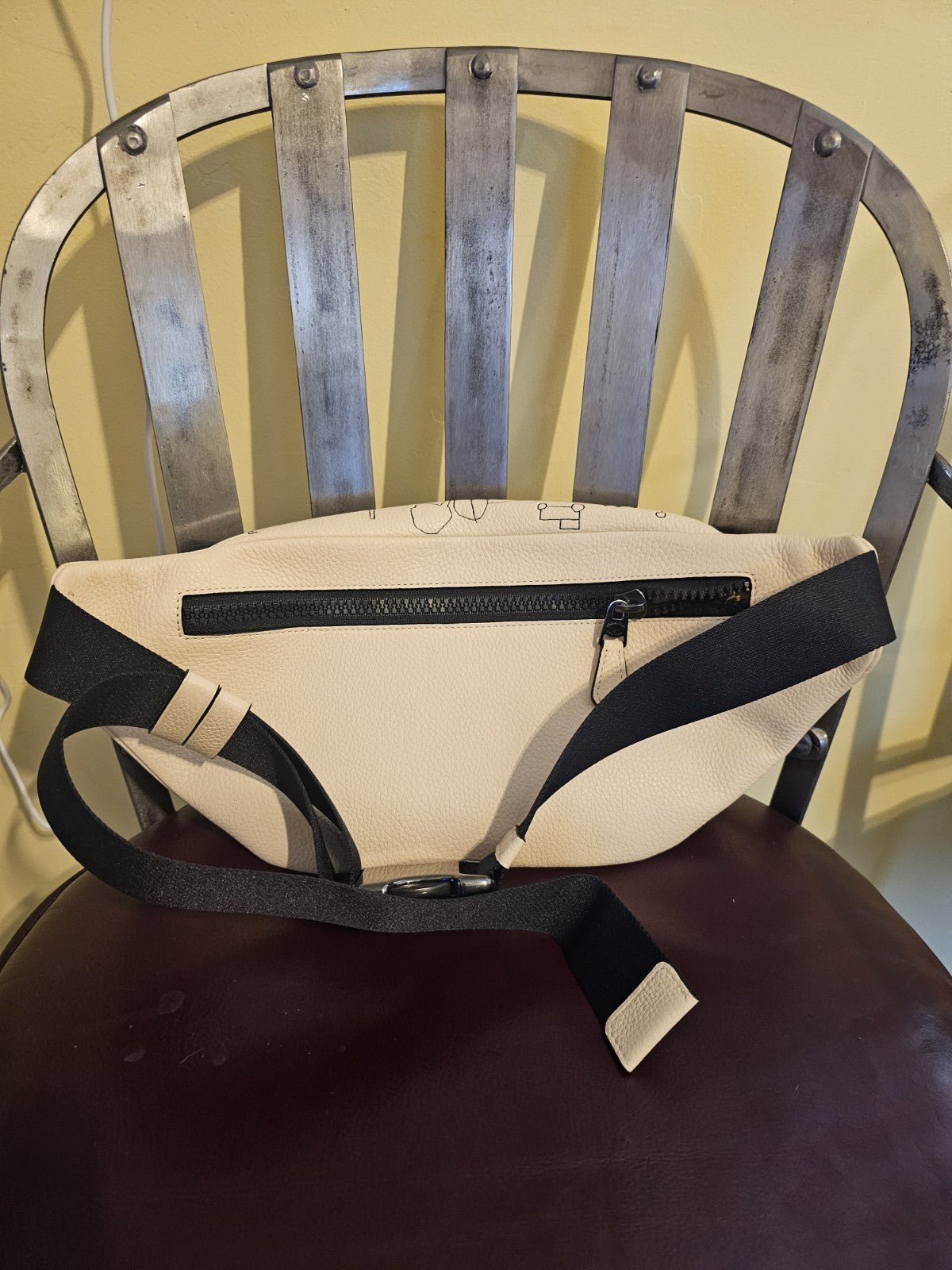 coach fanny pack women leather