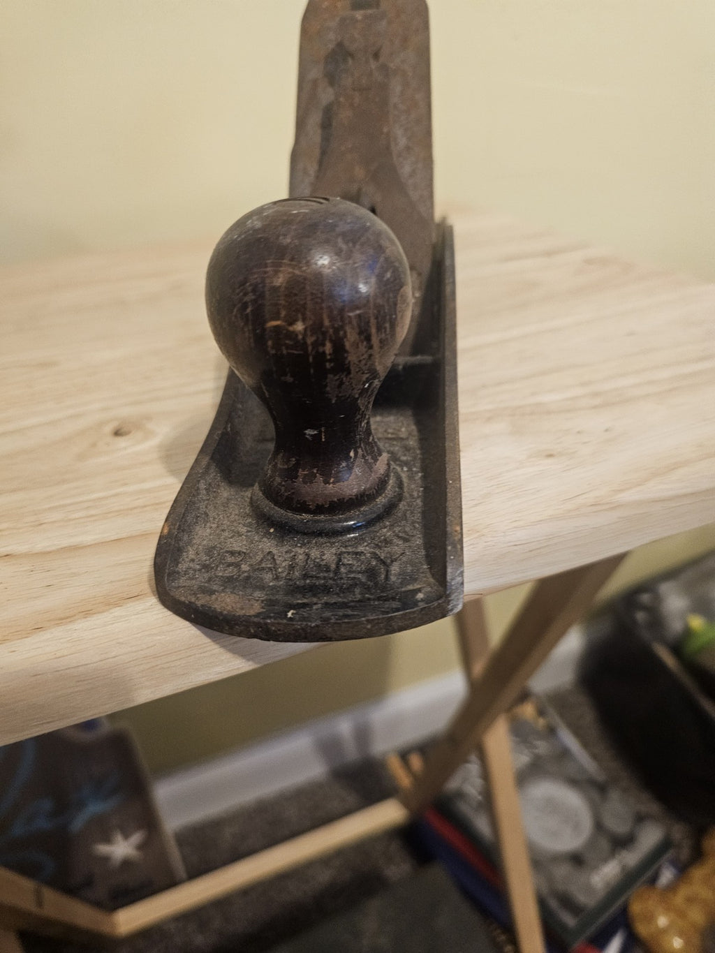 Vintage Wood Hand Planer #5
