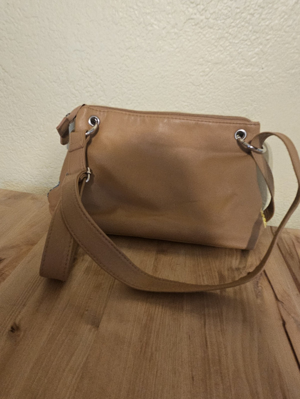 Purse rosetti purse shoulder bag with outside pockets