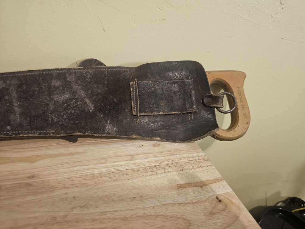 Vintage old hand saws
