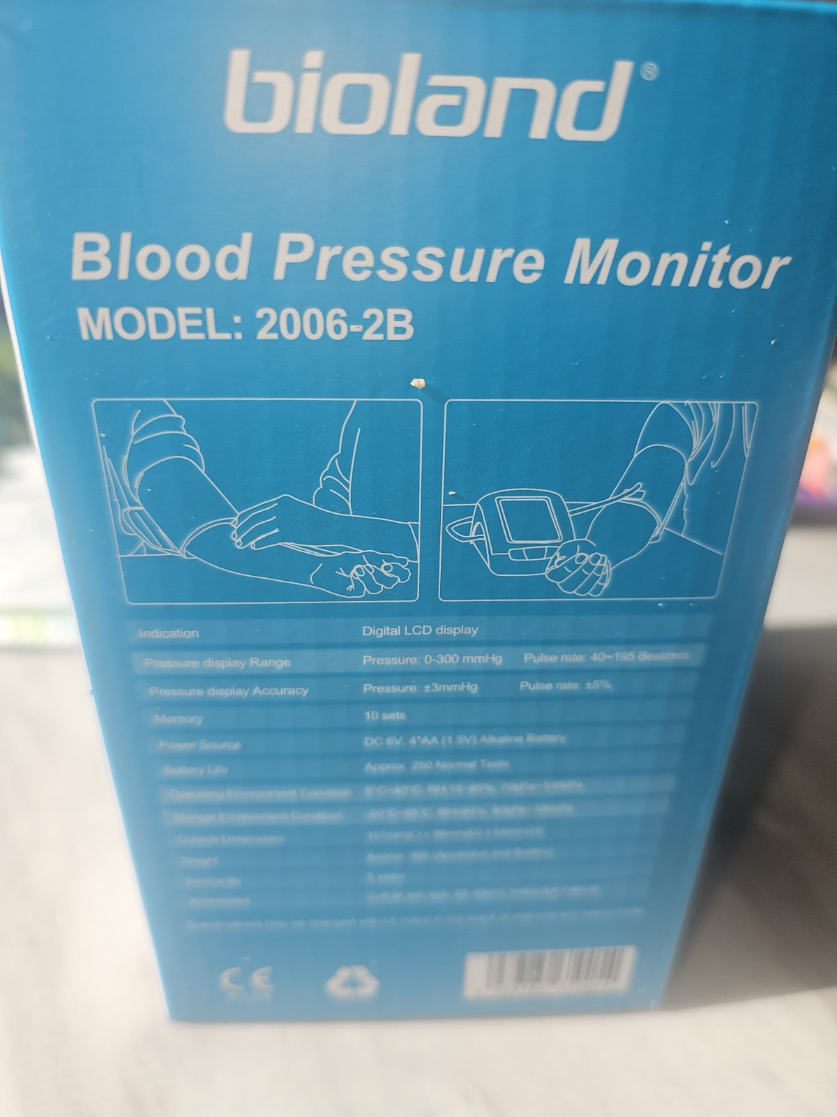 Bioland Blood Pressure Monitor