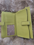 Wallet pistachio green Anne Klein wallet plentiful with compartments