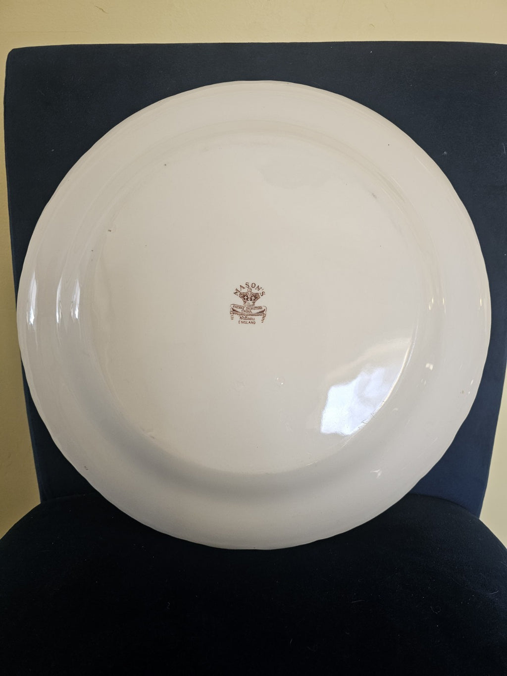 Plate England made Watteau plate vintage Mason's Ironstone