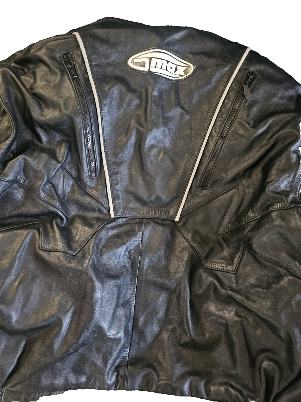 Man or Woman Snomobile Leather Coat 