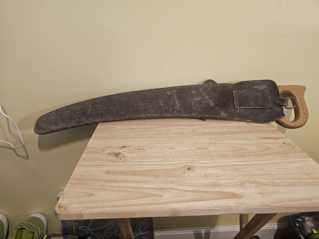 Vintage old hand saws