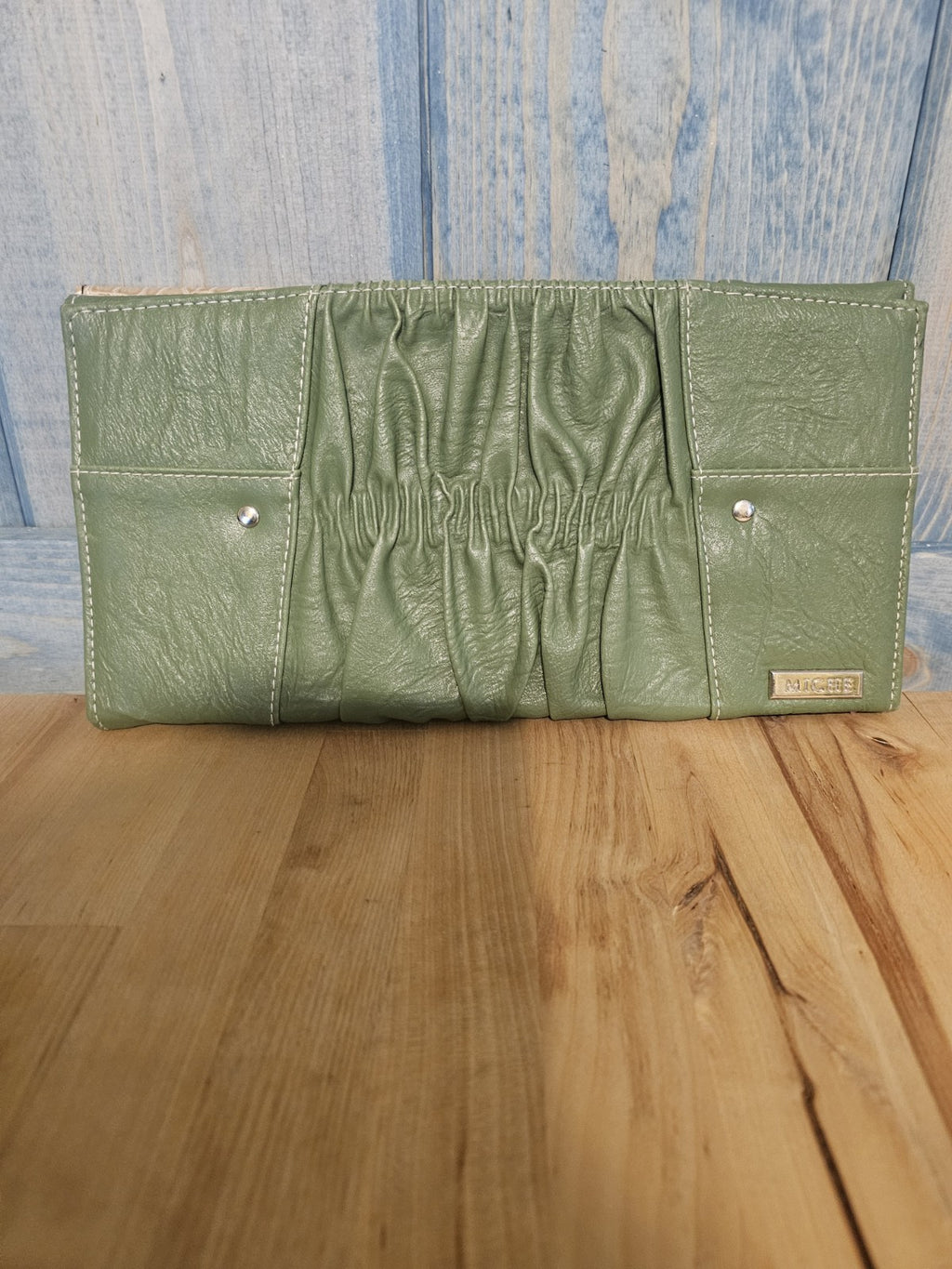 Purse Miche trifold clutch classic bag shell