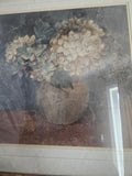 Painting by Albena Hristova floral Hydrangea table piece