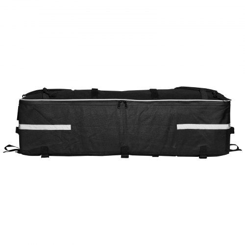 ATV Rear Storage Bag, 60L ATV Rear Cargo Storage Bag with Backrest & Waterproof Cover, 600D Oxford Cloth Rear Seat Gear Bag Fit Most ATVs with Rear Rack, Compatible with ATV, UTV, Can-Am Vehicle