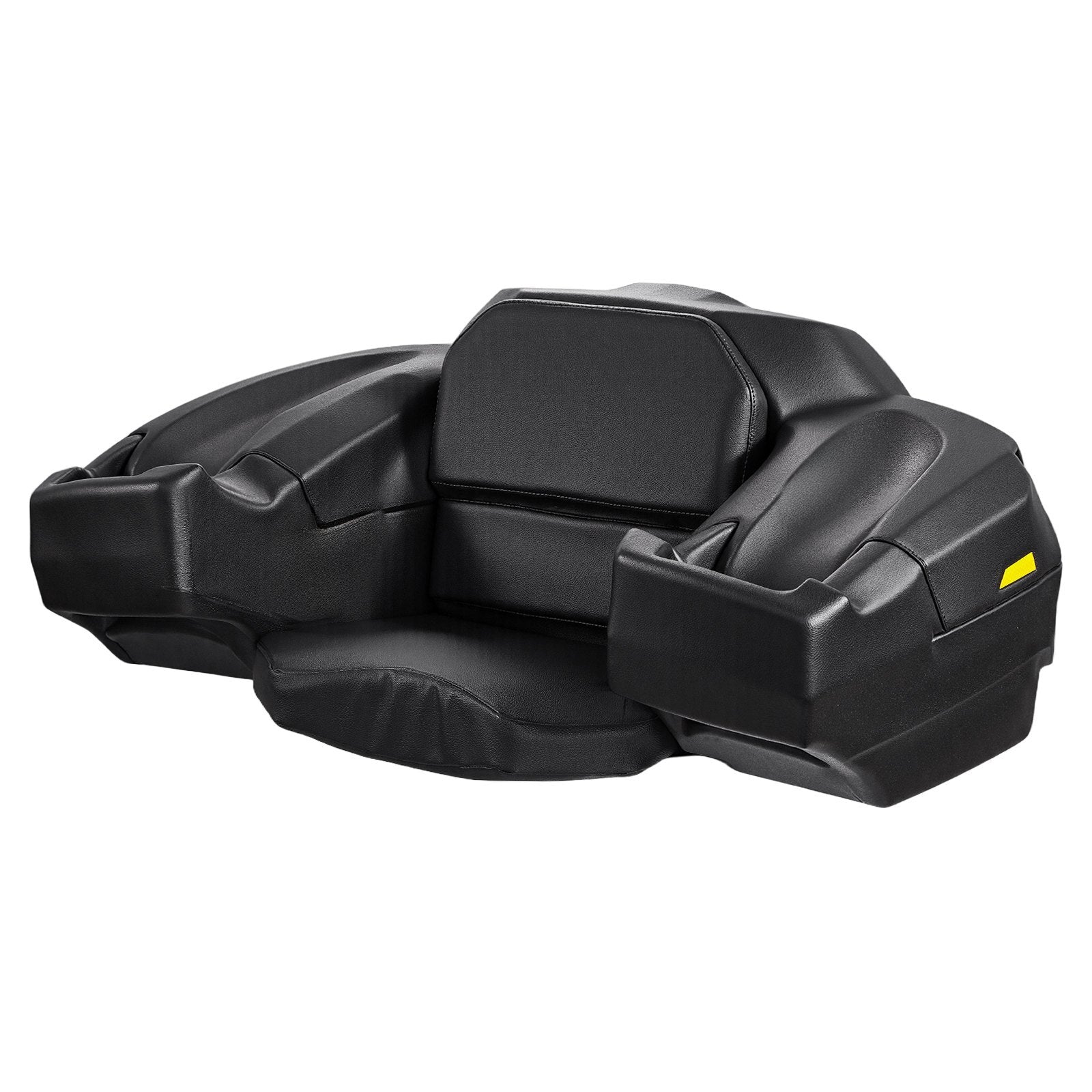 ATV Rear Storage Box and Lounger, 95L ATV Cargo Box with Seat & Backrest, Waterproof LLDPE & Lockable Lounger Storage Box Fit Most ATVs with Rear Rack, Compatible with ATV, UTV, Can-Am Vehicles