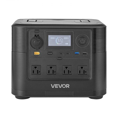 Portable Power Station with 200W Solar Panel, 1800W Solar Generator Power Station, 1008Wh LiFePO4 Battery Backup with 9 Output Ports for for Home Emergency, Outdoor Camping, RV Travel