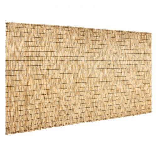 Natural Reed Fencing, 5.58 x 16.4 ft, Decorative Natural Reed Fencing Roll, Decorative Fence for Backyard Garden Divider, Privacy Screen Panel Curtain for Balcony Patio Garden Backyard Outdoor