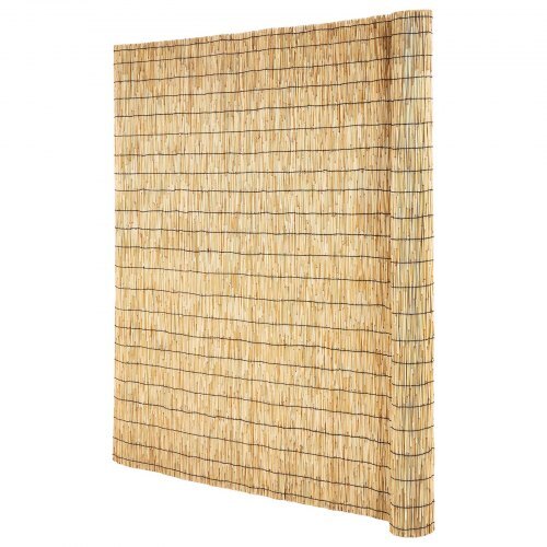 Natural Reed Fencing, 5.58 x 16.4 ft, Decorative Natural Reed Fencing Roll, Decorative Fence for Backyard Garden Divider, Privacy Screen Panel Curtain for Balcony Patio Garden Backyard Outdoor
