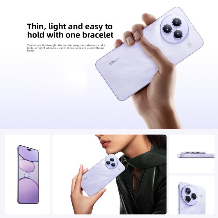 Xiaomi Civi 5 Pro, 12GB+256GB, Screen Fingerprint, 6.55 inch Xiaomi HyperOS 2 Snapdragon 8s Gen 4 Octa-Core, NFC, Network: 5G (Purple)