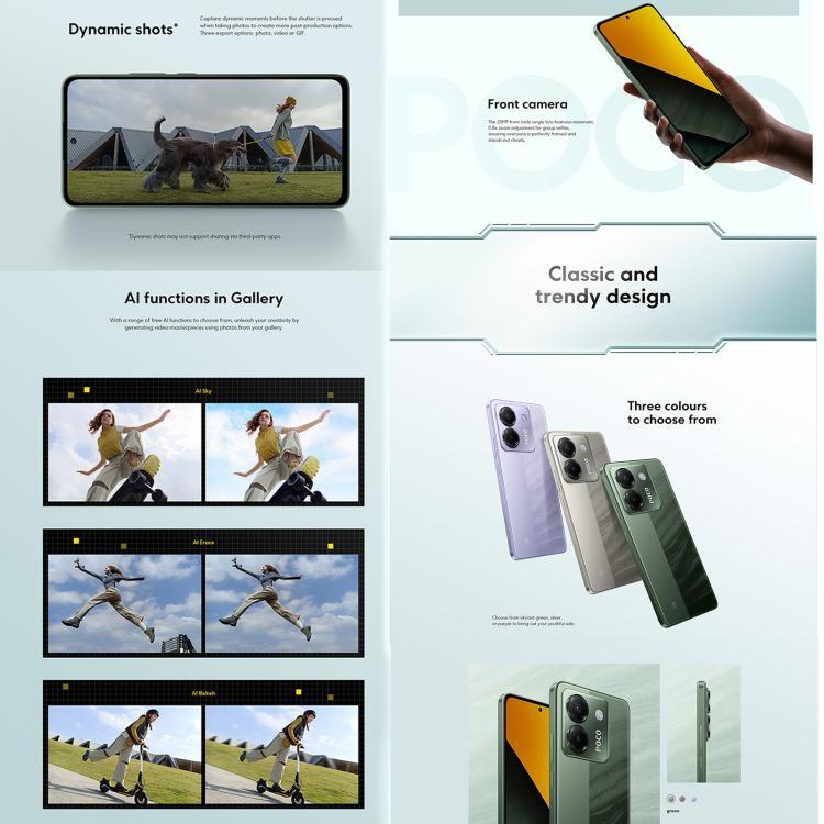 [HK Warehouse] Xiaomi POCO M7 Pro 5G Global, 8GB+256GB, In-screen Fingerprint, 6.67 inch Xiaomi HyperOS 2 MediaTek Dimensity 7025-Ultra Octa Core, NFC, Network: 5G (Purple)