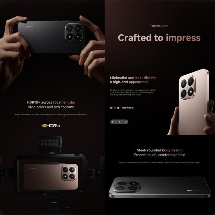 [HK Warehouse] Xiaomi 15T Global, 12GB+512GB, Screen Fingerprint, 6.83 inch Xiaomi HyperOS 2 MediaTek Dimensity 8400-Ultra Octa Core, NFC, Network: 5G (Black)