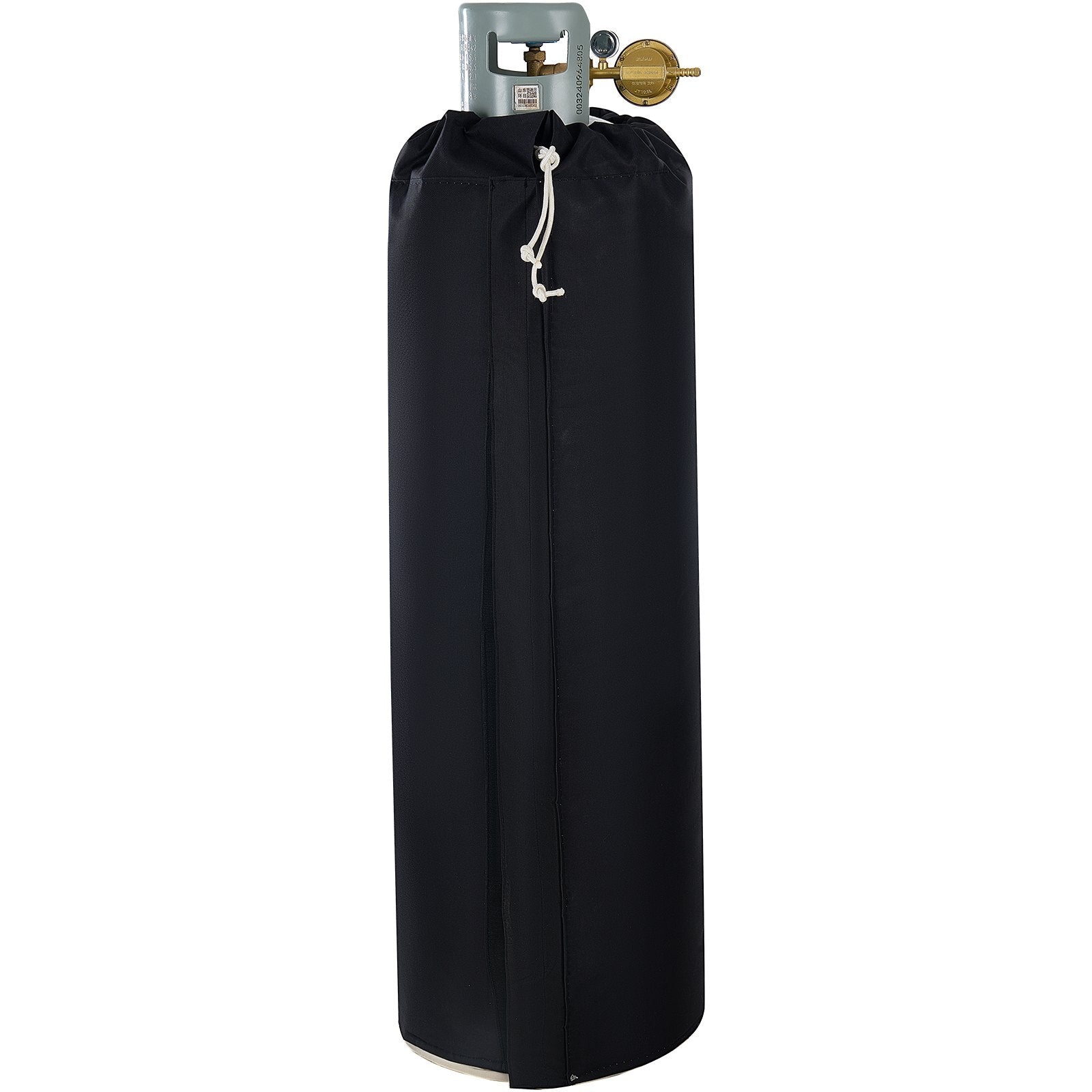 Insulated Band Style Gas Cylinder Warmer, Fits 100 lbs Gas Tanks 280W Propane Heater, Fixed Internal Thermostat Max Temp 90 , Durable Waterproof Oxford Fabric, FCC Listed