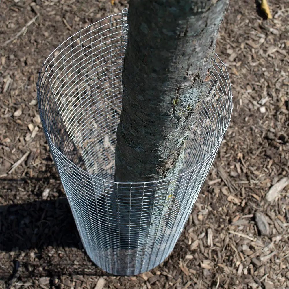 1/2 in. Mesh Welded Wire Fence Hardware Cloth – 48 in. x 25 ft. Galvanized Steel for Garden Protection,Rabbit Fencing and Crafts