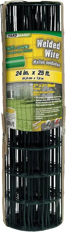 1x1 Inch Mesh Welded Wire Fence, 36in x 100ft, Galvanized Steel for Animal Enclosures and Garden Protection