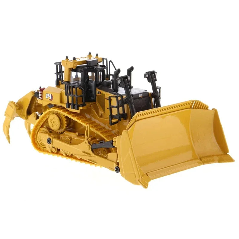 1:87 Scale DM CAT D11  Bulldozer Hook Machine Alloy Engineering Vehicle Model 85659 Collection Ornaments Souvenirs