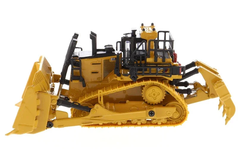1:87 Scale DM CAT D11  Bulldozer Hook Machine Alloy Engineering Vehicle Model 85659 Collection Ornaments Souvenirs