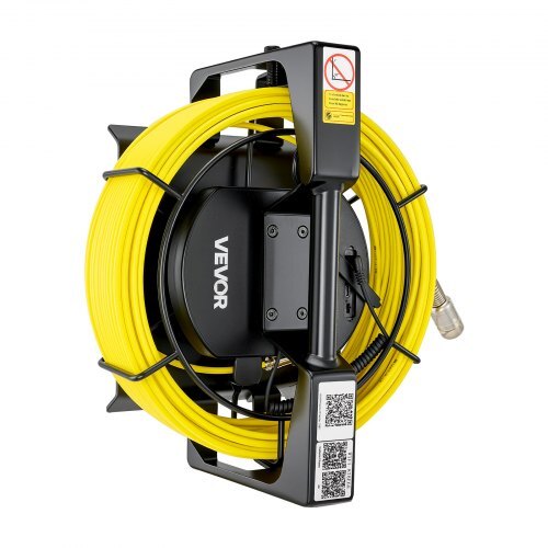 2026 Upgraded Sewer Camera with WiFi, 65.6ft/20m Drain Pipeline Camera, IP68 Snake Plumbing Cameras with Light- 12 LEDS, Wireless WiFi Connectivity to Phone/Tablet for Sewer Duct Pipe Inspection